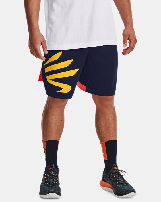 Men's Curry Splash Shorts, Navy, pdpMainDesktop image number 0